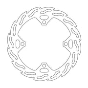 Moto Master Flame Series Rear Brake Disc - Suzuki RMZ450 2018