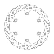Moto Master Flame Series Fixed Front Brake Disc - Suzuki RMZ450 2018-2019