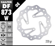 Galfer Wave Rear Brake Disc - Husqvarna TC65 2017-2023
