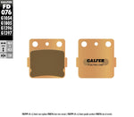 Galfer HH Sintered Rear Brake Pads - Yamaha YFS200SE 2006