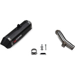 Scorpion Serket Parallel Black Ceramic Exhaust For Kawasaki Versys 1000 2019-2025