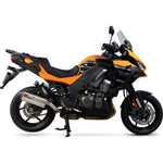 Scorpion Serket Parallel Stainless Exhaust For Kawasaki Versys 1000 2019-2025