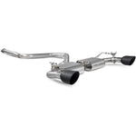 Scorpion Car Exhaust Cat-Back System (Non-Resonated) (Valved) Black Daytona - Hyundai i30 N (GPF) 2018 - 2020