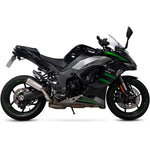 Scorpion Red Power Stainless Steel Exhaust For Kawasaki Ninja 1000SX 2020-2025