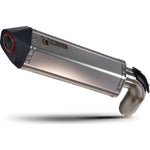 Scorpion Serket Taper Satin Titanium Exhaust For Kawasaki Ninja 1000SX 2020-2025