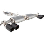 Scorpion Car Exhaust Cat-Back System (Non-Resonated) Carbon Ascari - Audi S3 2.0T 8V Door & Sportback 2013 - 2016