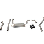 Scorpion Cat-Back Sys (Non-Res) Carbon Ascari - Fiat 500/595 Abarth 1.4 (IHI T) / 595/695 Abarth 1.4 (Garrett T) 2008 - 2018