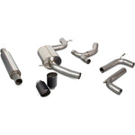 Scorpion Exhaust Cat-Back System (Resonated) Carbon Ascari - Volkswagen Golf MK7.5 Gti (Non-GPF) 2017 - 2018