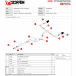 Scorpion Exhaust Cat-Back System (Non-Resonated) Carbon Ascari - VW Golf MK7.5 Gti (GPF) TCR / Performance Pack 19-20