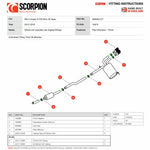 Scorpion Car Exhaust Cat-Back System (Res) Carbon Fibre Ascari - Mini Cooper S F56 (Non-UK / Non-EU Model) 2014 - 2021