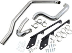Bassani Power Curve True Dual Crossover Header Pipes - Harley Davidson FXSTC1340 1986-1995