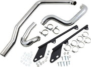 Bassani Power Curve True Dual Crossover Header Pipes - Harley Davidson FXSTC1340 1986-1995