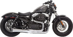 Bassani Road Rage II Mega Power 2 Into 1 System - Harley Davidson XL 883 N 2014-2020
