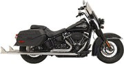 Bassani Fishtail True Dual Exhaust System - Harley Davidson FLHCS 1868 ABS 2018-2023