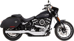 Rinehart 4" Silencer For Harley Davidson FLSB 1750 2018-2024 Right - Chrome