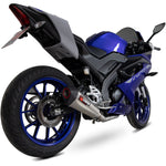 Scorpion Serket Taper Titanium Exhaust For Yamaha YZF R 125 Full System 2021-2024