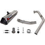 Scorpion Serket Taper Titanium Exhaust For Yamaha YZF R 125 Full System 2021-2024