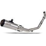 Scorpion Red Power Stainless Steel Exhaust For Yamaha YZF R 125 Full System 2021-2024