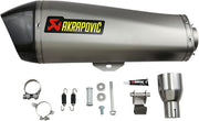 Akrapovic Stainless Steel Line Scooter Silencer - Piaggio MP3 500 LT 2008-2012