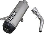 Akrapovic Stainless Steel Line Scooter Silencer - Vespa GTS 125 I.E. 2010-2016