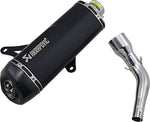 Akrapovic Stainless Steel Line Scooter Silencer - Vespa GTS 300 I.E. 2009-2020