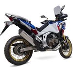 Scorpion Serket Parallel Stainless Steel Exhaust For Honda CRF 1100 Africa Twin 2020-2025