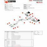 Scorpion Car Exhaust GPF-Back System (Non-Resonated) (Electronic Valves) Carbon Ascari - Audi S3 8Y Sportback 2020 - 2021
