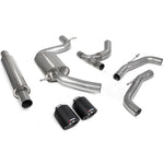 Scorpion Car Exhaust GPF-Back System (Resonated) Carbon Fibre Ascari - VW Golf GTI MK 8 2020 - 2021