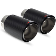 Scorpion Car Exhaust Upgrade Kit Twin 114mm Carbon Fibre Ascari Trim