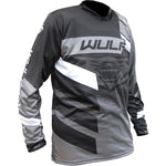 Wulf Matrix Cub Motocross Jersey & Pants Black Grey Kit