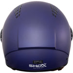 Shox Jetstream Solid Open Face ECE R22.06 Motorcycle Helmet