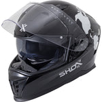Shox Eclipse Atlas ECE R22.06 Motorcycle Helmet