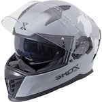 Shox Eclipse Atlas ECE R22.06 Motorcycle Helmet