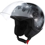 Shox Interceptor Rust Open Face Motorcycle Helmet