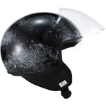 Shox Interceptor Rust Open Face Motorcycle Helmet