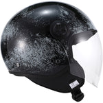 Shox Interceptor Rust Open Face Motorcycle Helmet