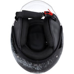 Shox Interceptor Rust Open Face Motorcycle Helmet