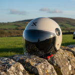 Shox Interceptor Open Face Motorcycle Helmet