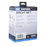 Oxford Bright Net Black Reflective (OX658)