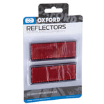 Oxford Self-Adhesive Reflectors Rectangular (Pair) (OX804)