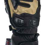 Bike It UTG Ultimate Track Glove Leather Motorcycle Gloves