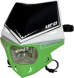 UFO Stealth 12V Headlight With LED Side Lights - Green/ White