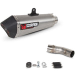 Scorpion Serket Taper Titanium Oval Exhaust For Ducati Scrambler 800 2015-2022