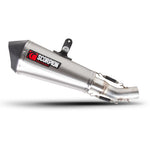 Scorpion Serket Taper Titanium Oval Exhaust For Ducati Scrambler 800 2015-2022