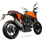 Scorpion Serket Parallel Stainless Oval Exhaust For KTM Duke 690 2012-2016