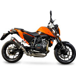 Scorpion Serket Parallel Carbon Oval Exhaust For KTM Duke 690 2012-2016