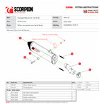 Scorpion Serket Parallel Stainless Steel Exhaust For Kawasaki Ninja H2 SX / H2 SX SE 2018-2020