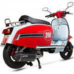 Scorpion Serket Parallel Black Ceramic Exhaust For Scomadi TL 200 (Euro 4) 18-19