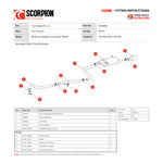 Scorpion Car Exhaust Cat-Back System (Non-Resonated) Daytona - Ford Fiesta ST-Line MK8 1.0T EcoBoost 2017 - 2019