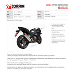 Scorpion Serket Parallel Carbon Fibre Exhaust For Honda CBR 500R 2016-2018